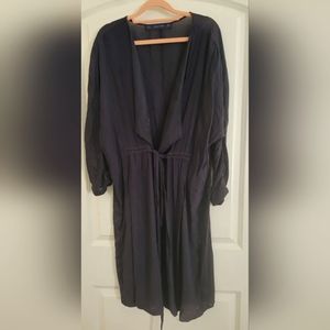 Zara Wrap/Robe Dress Medium
